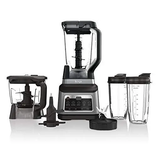 Ninja BN801 Professional Plus Kitchen System – Auto-iQ Blender with 64 oz Crushing Pitcher