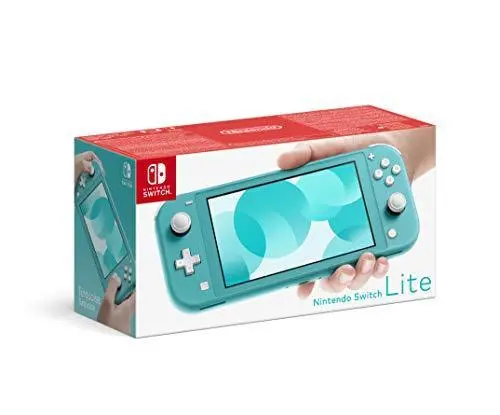 Nintendo Switch Lite – Turquoise Handheld Gaming Console (Standalone Device)