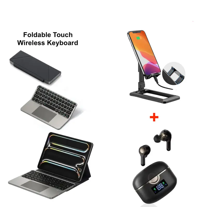 Nomad Elite Wireless Office Set – 3-Piece Keyboard, Mouse & Charger Bundle