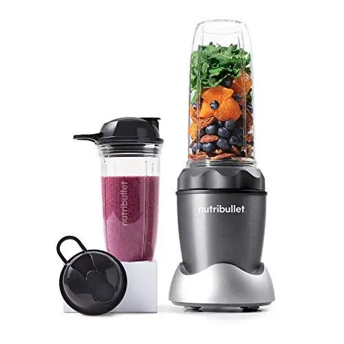NutriBullet Pro 1000 Personal Blender: 32-Oz BPA-Free Power Blender in Light Gray