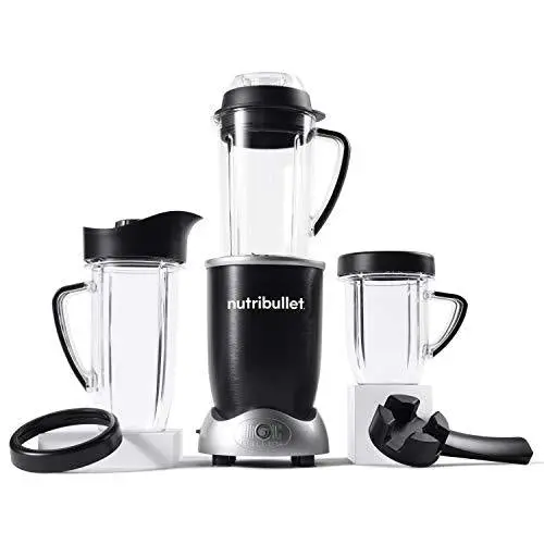 NutriBullet Rx N17-1001 High-Performance Blender – Professional-Grade, Black, 1700W Motor