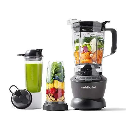 NutriBullet ZNBF30500Z Blender Combo – 1200W High-Performance Kitchen System in Dark Gray