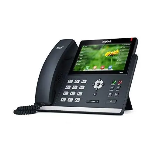 Ooma-Provisioned Yealink SIP-T48S VoIP Business Phone – HD Audio, Programmable Keys, Gigabit Ethernet