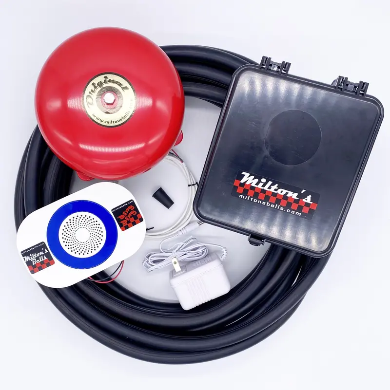 Original Wireless Bell Kit – Low-Voltage Driveway Alert System with Remote Chime