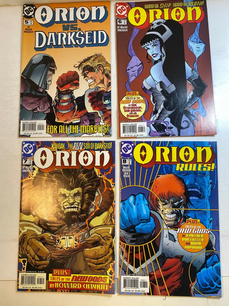 Orion DC Comics Bundle – 8 Issues (2000–2001)