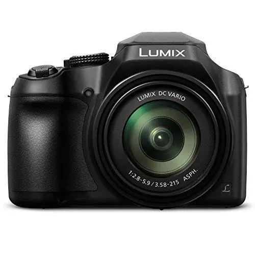 Panasonic Lumix FZ80 4K Bridge Camera – 60x Zoom Superzoom with 18.1MP Sensor, 4K Video, Power O.I.S. & Wi-Fi Connectivity