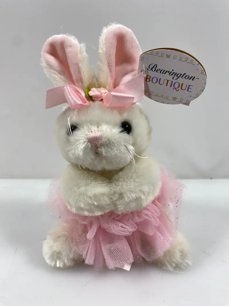 Pink Tutu Bunny Plush Toy – Bearington Boutique Collection