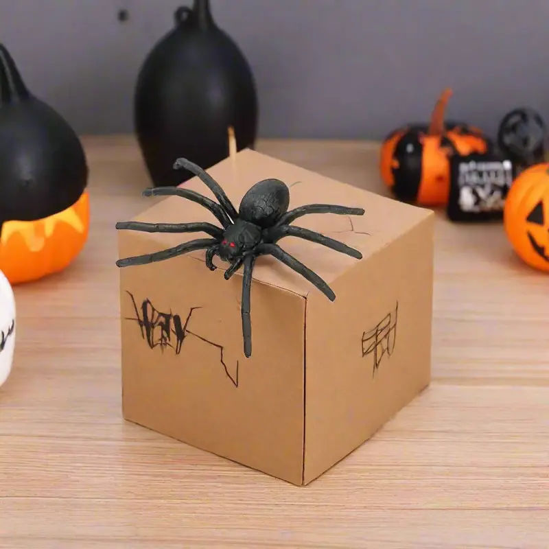 Pop-Up Spider Prank Box for Surprise Fun