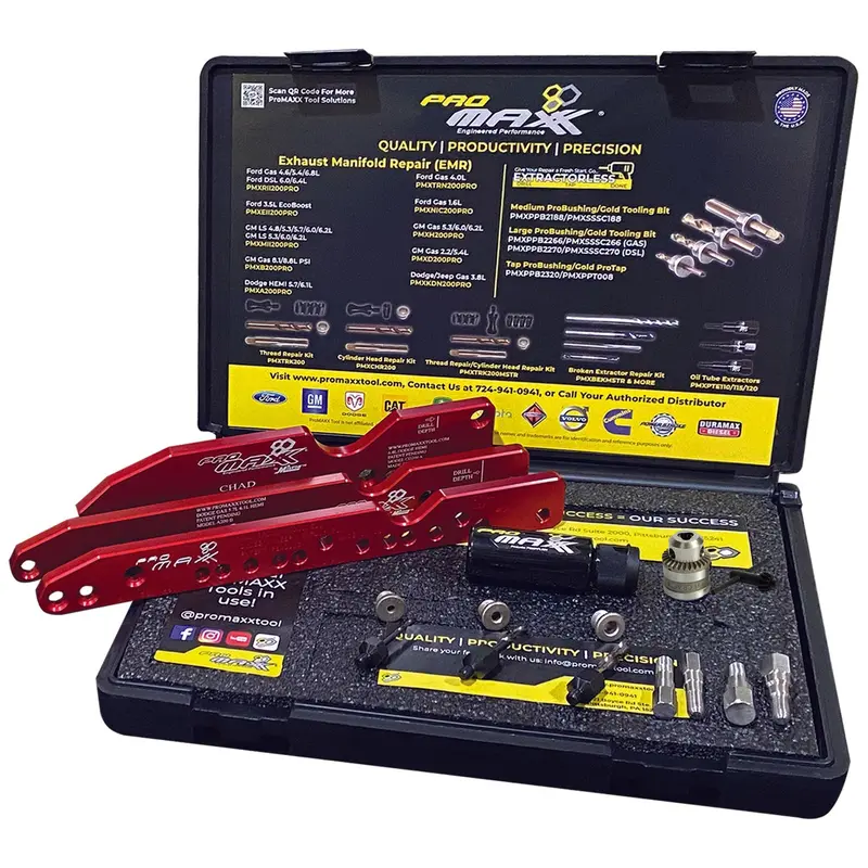 PowerTech FOXTROT Exhaust Manifold Bolt Repair Kit – For Dodge HEMI 5.7L/6.1L/6.4L & Jeep/Dodge 3.7L/4.7L