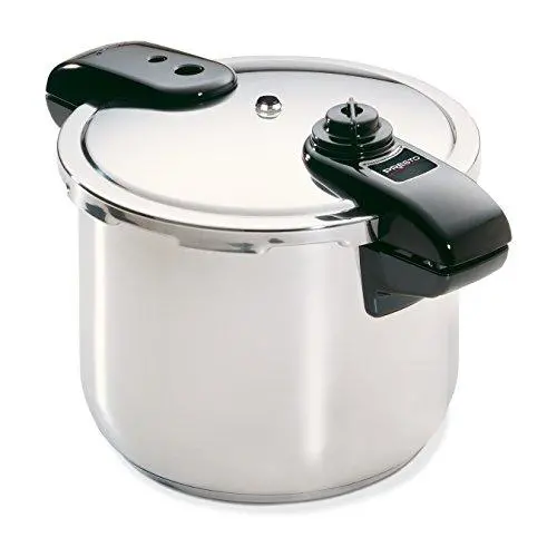 Presto 8-Quart Stainless Steel Pressure Cooker: Durable Stovetop Cooking Essential