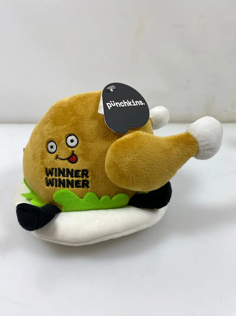 Punchkins Puffies Chicken Dinner Plush Toy – Adorable Stuffed Animal