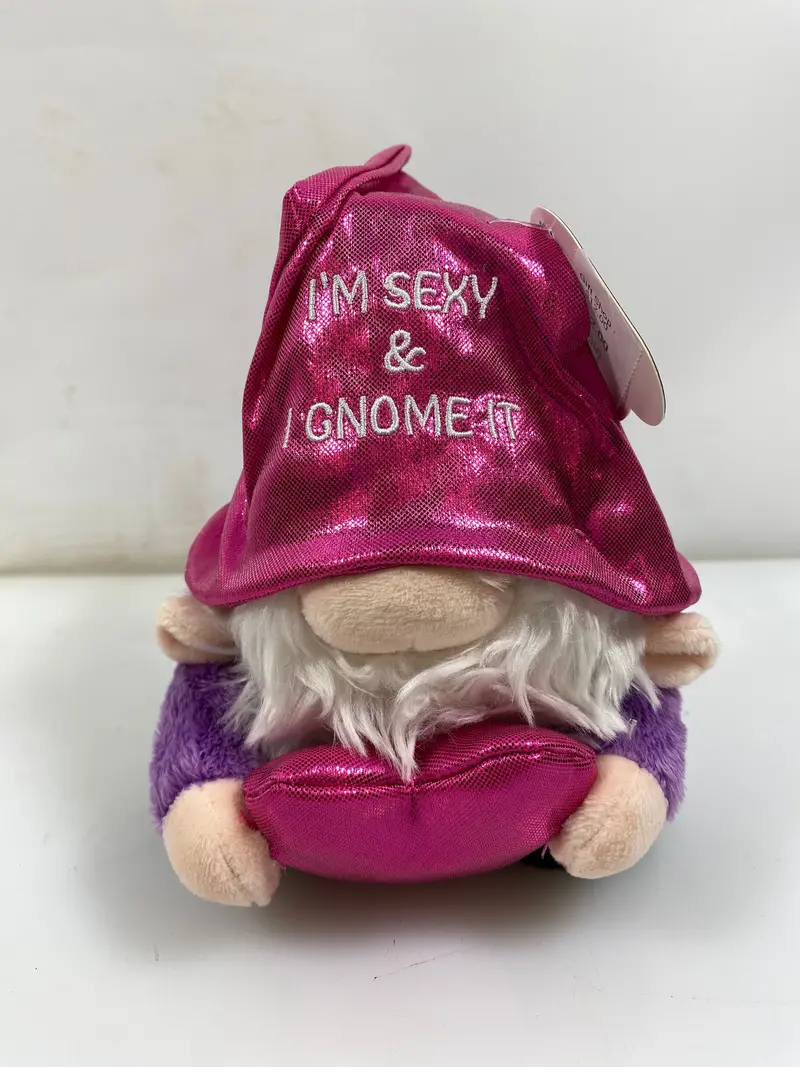 Punchkins Puffies Valentine Gnome Stuffed Toy
