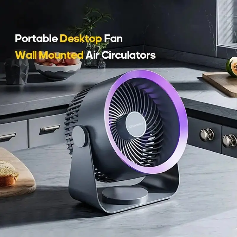 Rechargeable Compact Desktop Mini Fan
