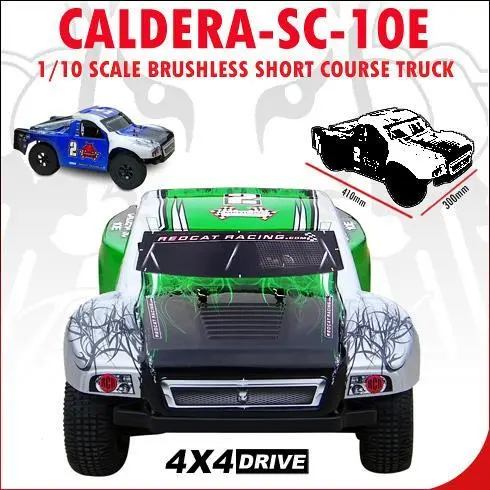 Redcat Racing Caldera SC 10E – 1/10-Scale Brushless Short Course Truck