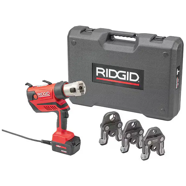 Ridgid Rp-350 Propress Corded Pressing Kit – Includes ½" To 1" Jaws 1