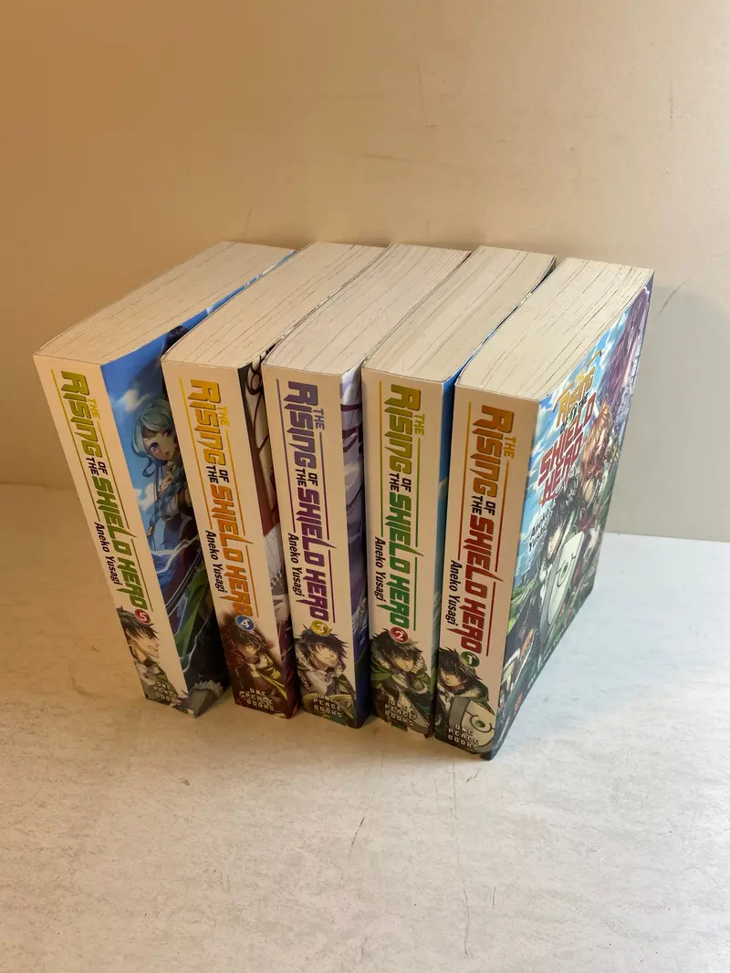 Rising of the Shield Hero Manga Volumes 1–5 — English Release Set (2014–2015)
