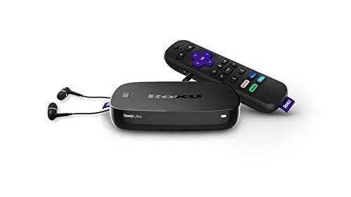 Roku Ultra Streaming Media Player – 4K/HDR Support with Premium JBL Wireless Headphones Included