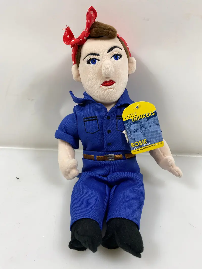 Rosie the Riveter Educational Plush Toy – Little Thinkers Series