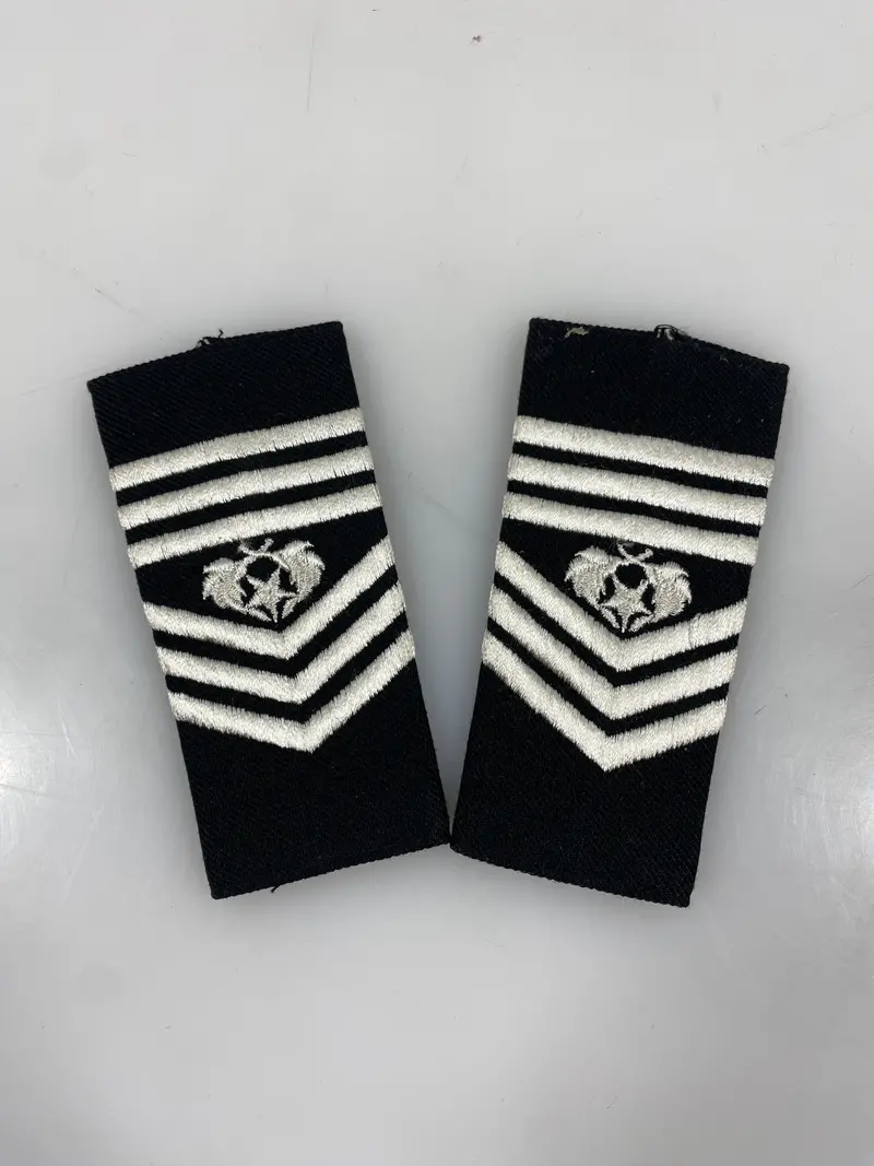 ROTC Cadet Command Sergeant Major Epaulet – Large Size (Camouflage-Style)