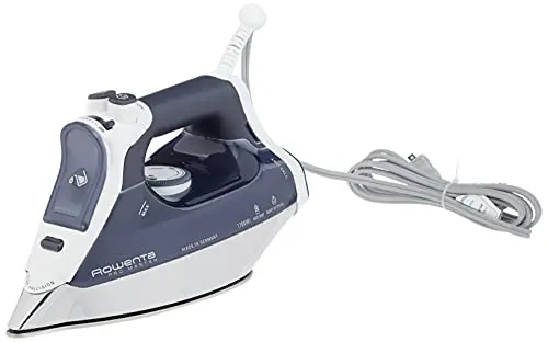 Rowenta DW8080 Professional Micro Steam Iron – 1700W, Auto-Shutoff, 400-Hole Stainless Soleplate