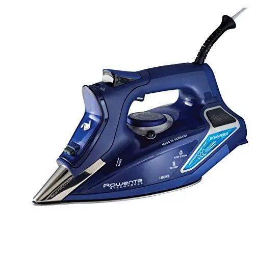 Rowenta DW9280 Digital Steam Iron – 1800W with Stainless Steel Soleplate & 400 Micro-Steam Holes