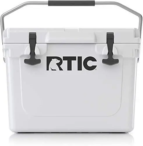 RTIC 20-Quart Hard Cooler – Heavy-Duty Insulated Ice Chest with Rubber Latches and 3-Inch Walls