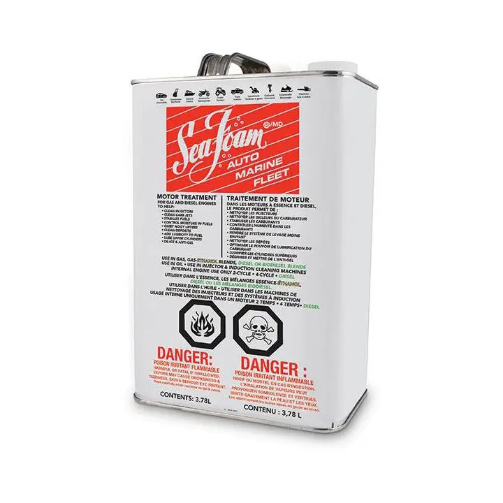 Sea Foam Motor Treatment (3.78 Liters) for Carbon Deposit Removal and Lubrication