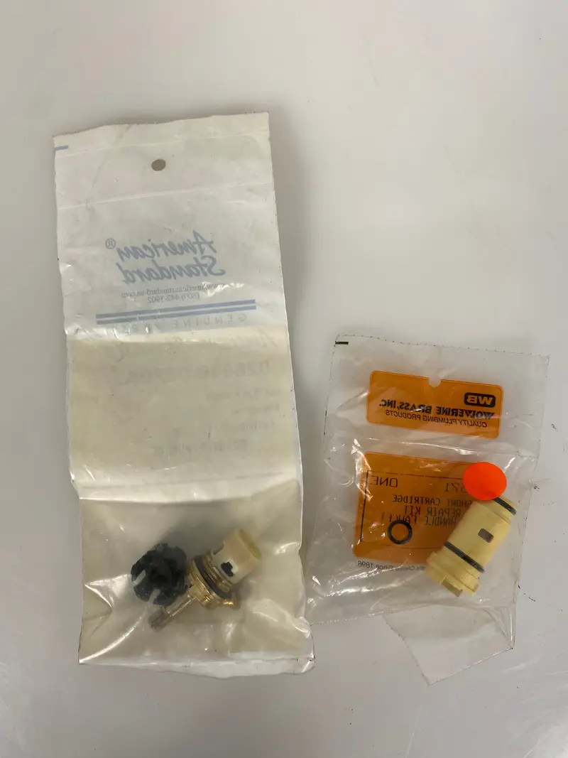 Short Cartridge Assembly for Kitchen Lavatory Faucets