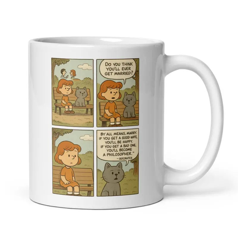 Should I Get Married? Humor Mug – 11 oz Novelty Drinkware