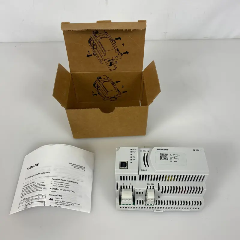 Siemens TX-1/0 P1 Bus Interface Module for Pneumatic Systems