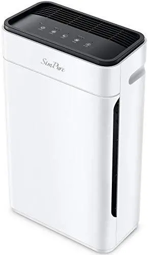 SimPure HP8 Large-Room Air Purifier – Quiet True HEPA Cleaner for Allergies, Pets, Smoke, and Odors