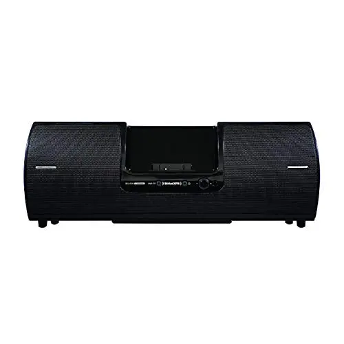 SiriusXM SXSD2 Portable Bluetooth Speaker Dock for Compatible Radios – Black