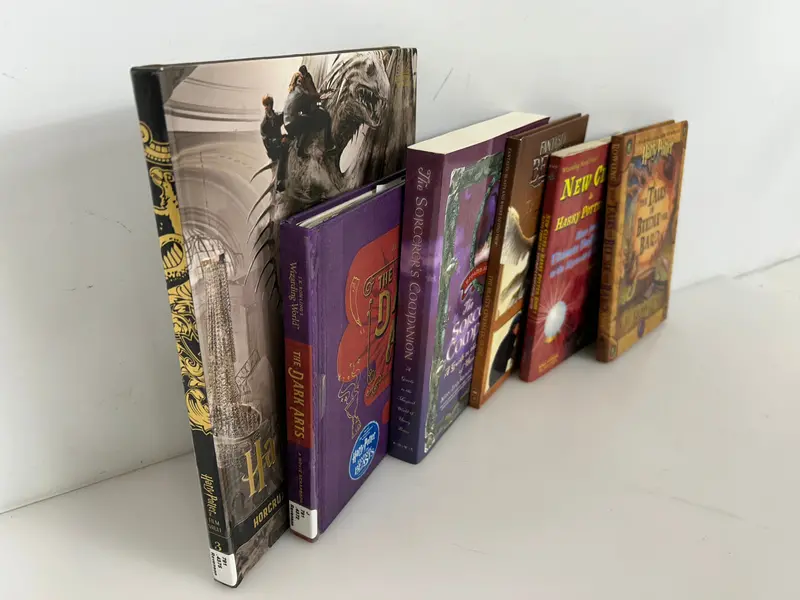 Six Harry Potter Companion Titles – Includes Two Ex-Library Copies