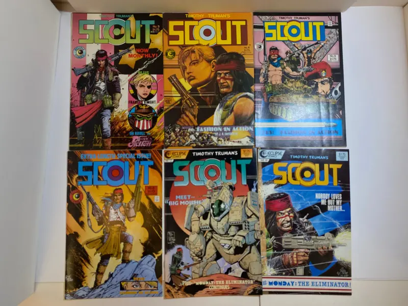 Six-Volume Scout Edition Eclipse Comics Collection (1985–1986)