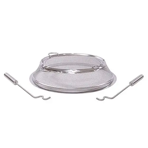 Solo Stove Bonfire Spark Screen – Stainless Steel Protective Mesh Shield to Contain Embers for Outdoor Fire Pits