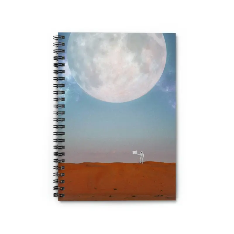 Space Explorer Astronaut Spiral Notebook Set