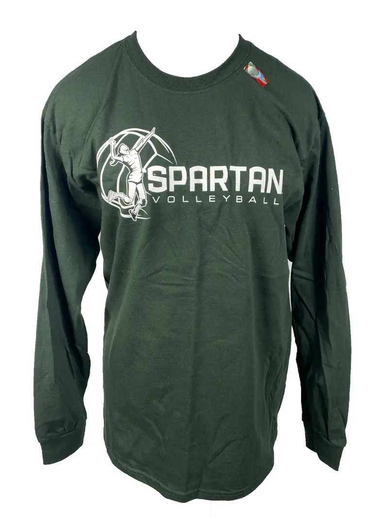 Spartan Volleyball Long-Sleeve Unisex T-Shirt – Size M