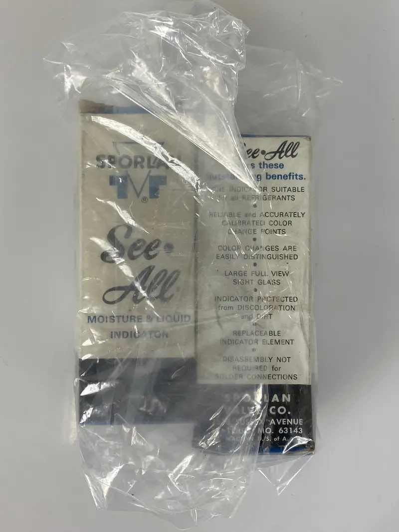 Sporlan D5/8M x 5/8F SAE ‘See All’ Moisture and Liquid Indicator