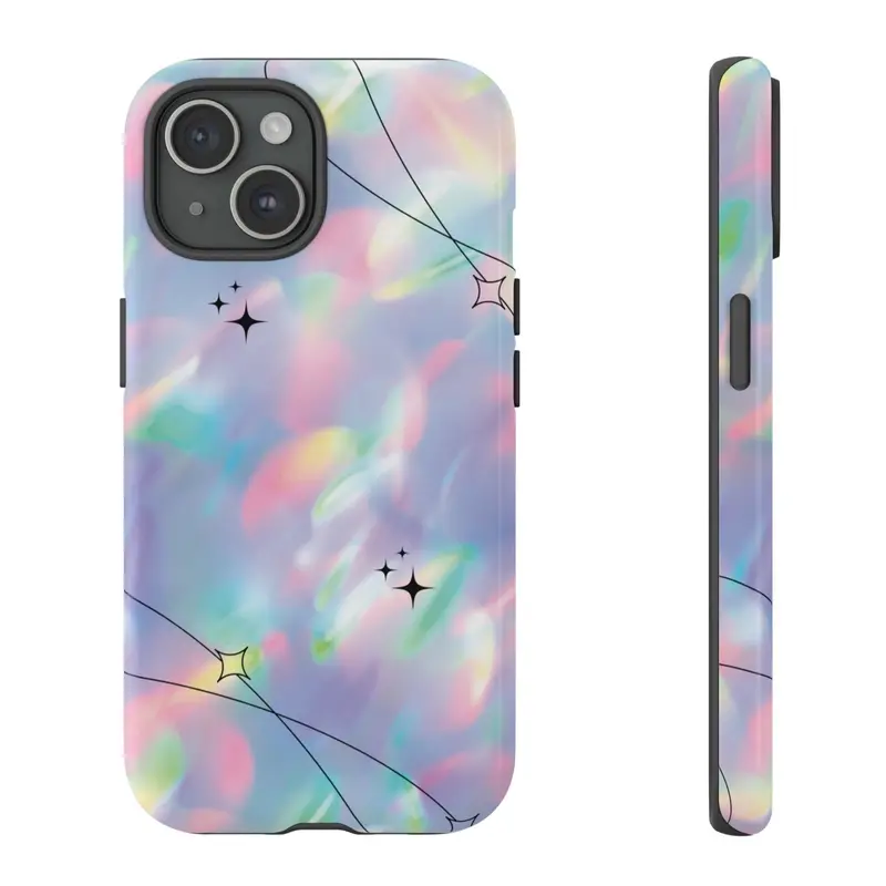 Starfield Gradient Rugged iPhone Case