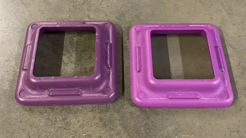 STEP Fitness Purple Adjustable Aerobic Step Platform for Home Workouts