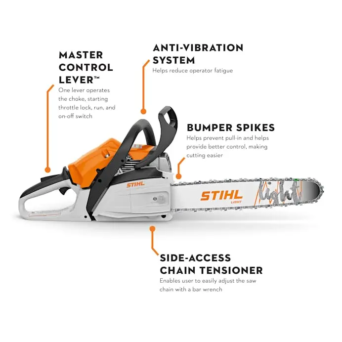 STIHL MS 162 Chainsaw with 16-Inch Bar and Chain