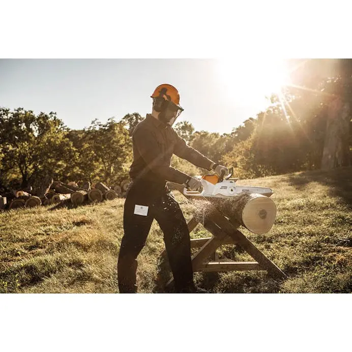 STIHL MSA 200 C-B Battery Chainsaw – 12-Inch Bar, Brushless Motor
