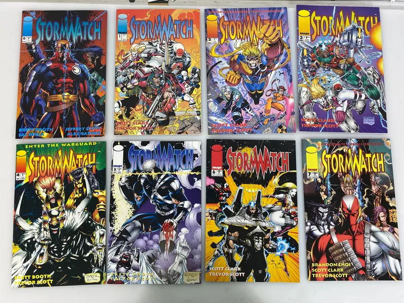 Stormwatch Archive — Fifteen Image Comics Issues Spanning 1993 to 1997