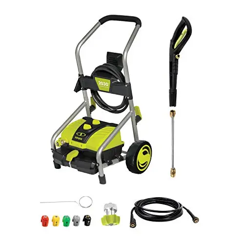 Sun Joe SPX4000 Electric Pressure Washer – 2030 PSI / 1.76 GPM, 14.5-Amp Motor for Residential Cleaning