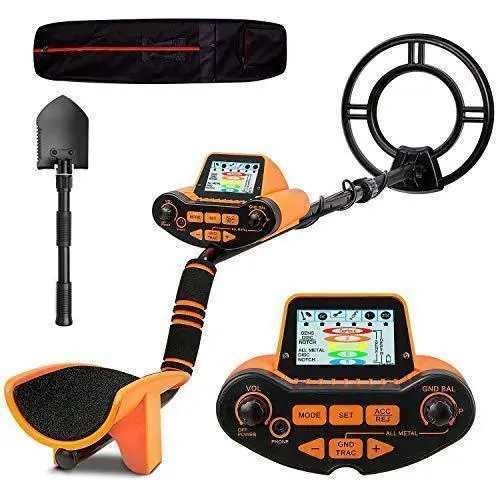 SUNPOW Professional Metal Detector with DSP Chip, Ground Balance & Audio Target ID