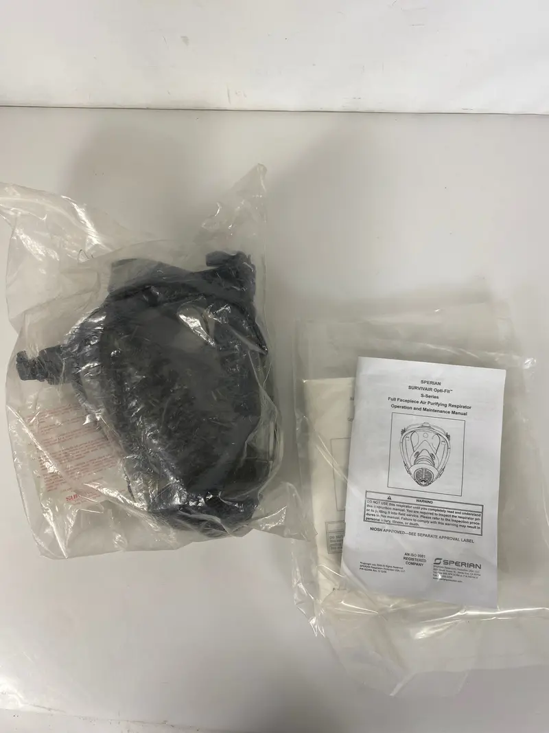 Survivair Opti-Fit Black Air-Purifying Respirator – Small Size
