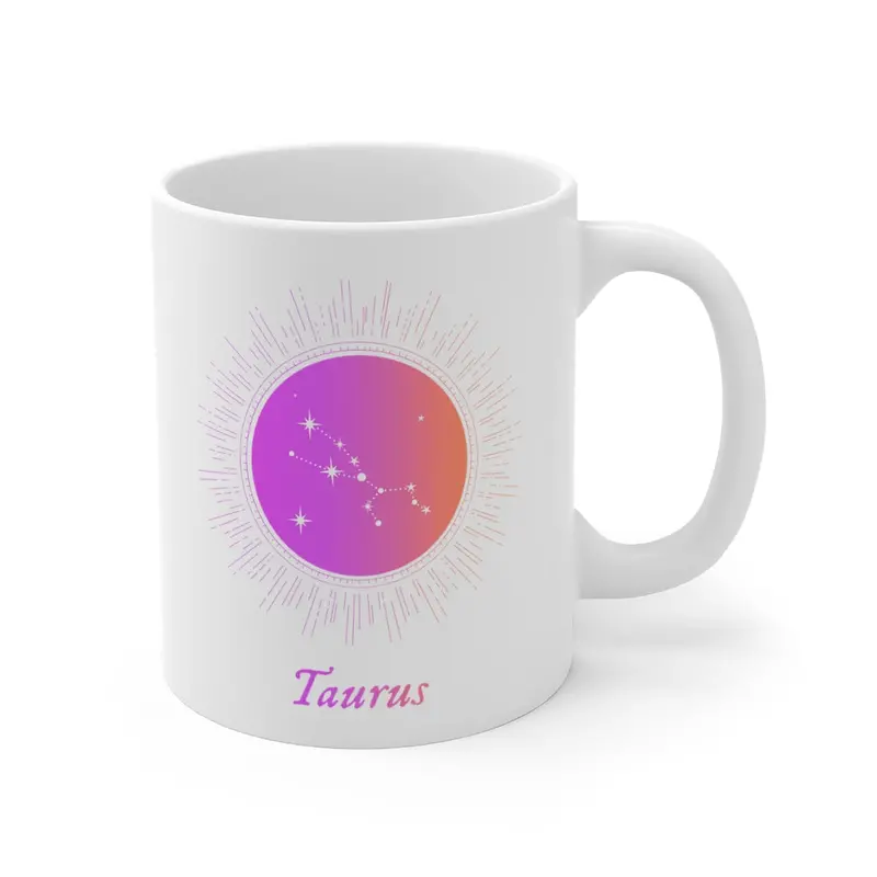 Taurus Zodiac Mug – Grounded & Stylish Star Sign Cup