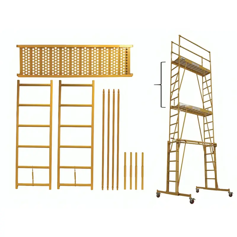 TELE-TOWER® 6-Foot Deck Extension – 17-Foot Max Height, 1,000 lb Rating (6’×22″)