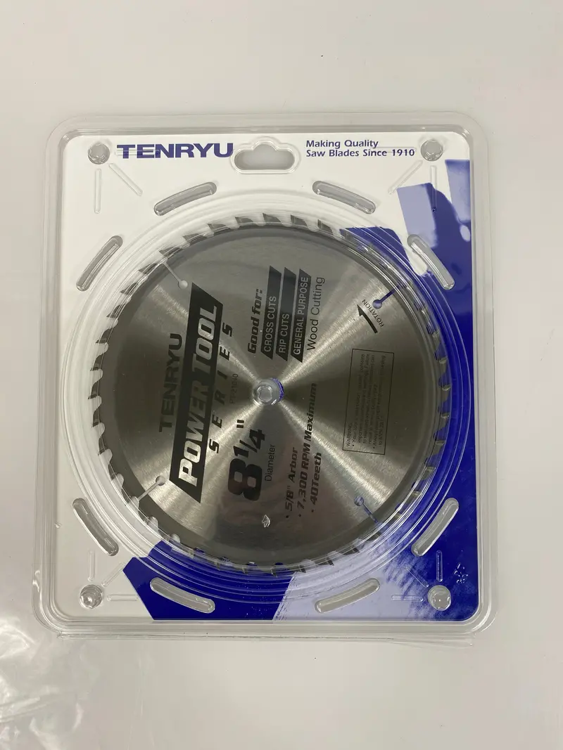 Tenryu PT-21040 All-Purpose Carbide-Tipped Circular Saw Blade