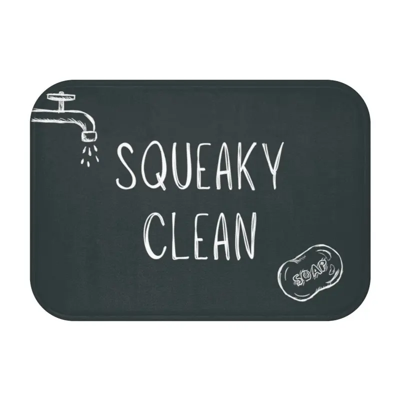 Textured Squeaky-Clean Bath Mat for Daily Use